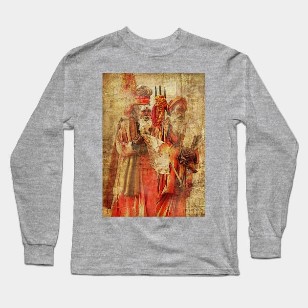 Roving monks Long Sleeve T-Shirt by CatCoconut-Art